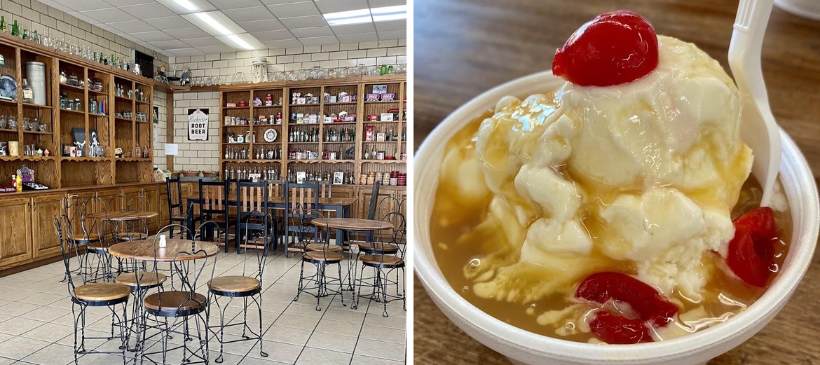 Buff's Ice Cream and Lunch Menu